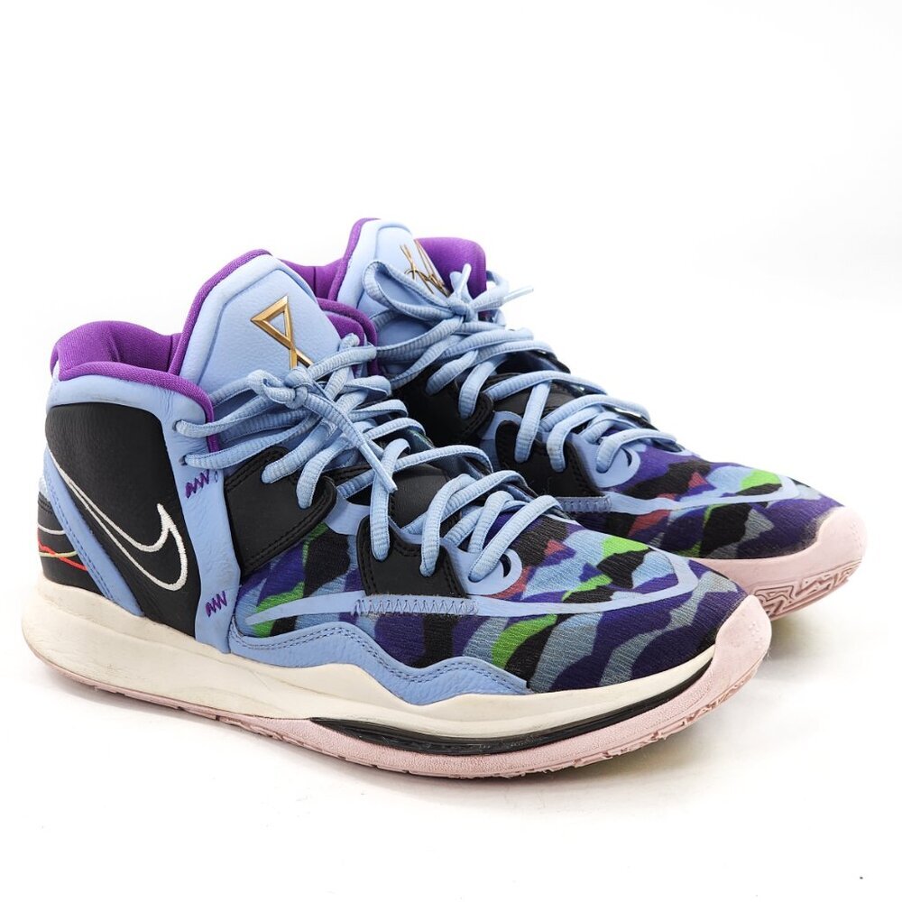 Nike Kyrie Infinity Aluminium Sail Camo Athletic Shoes CZ0204-400 Mens - Picture 4 of 9